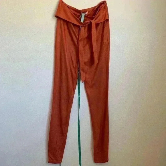 3/35 promo Mistress Rocks faux suede pants XS - Picture 1 of 5